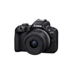 Canon EOS R50 + RF-S 18-45mm F4.5-6.3 IS STM - Powerful Compact Camera for Stunning Photography - Black